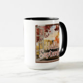 Festive Charm 3D Coffee Mug Célébration (Devant droit)