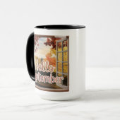 Festive Charm 3D Coffee Mug Célébration (Devant gauche)