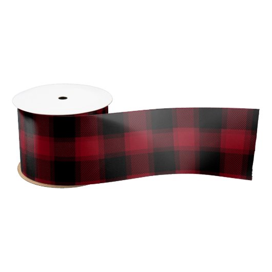 Festive Checkered Dark Red & Black Play Lint (Spoel)