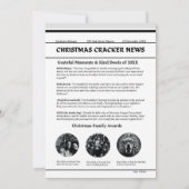 Festive Cheer : Joyeuse carte de Noël pour les amo (Dos)