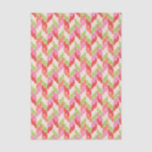 Festive Chevron christmas Tissuepapier (Voorkant)