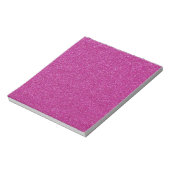 Festive Chic roze Glitter Achtergrond Romantisch Notitieblok (Gedraaid)