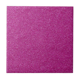 Festive Chic roze Glitter Achtergrond Romantisch Tegeltje