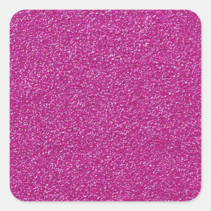 Festive Chic roze Glitter Achtergrond Romantisch Vierkante Sticker