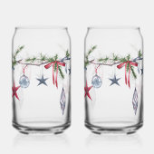 Festive Christmas Garland: Holiday Cheer Drinkware (Gauche)