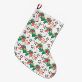 Festive Christmas Gift Wrap Grote Kerstsok (Voorkant (Hangend))