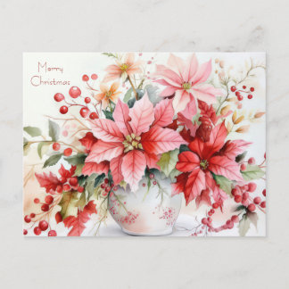 Festive Christmas Greeting Card Briefkaart