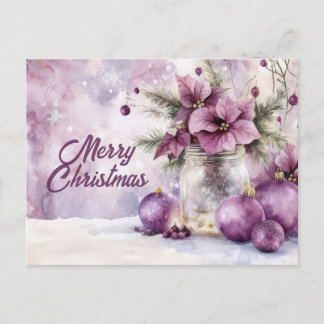 Festive Christmas Greeting Card Briefkaart