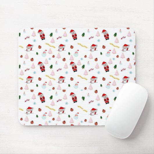 Festive Christmas Mousepad Muismat (Met muis)