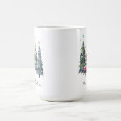 Festive Christmas Mug with Santa Claus Design (Centre)