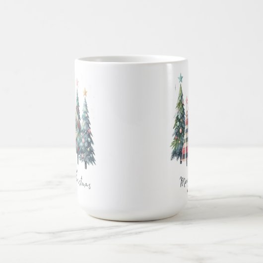 Festive Christmas Mug with Santa Claus Design (Centre)