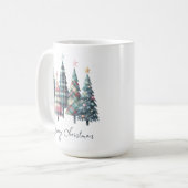 Festive Christmas Mug with Santa Claus Design (Devant gauche)