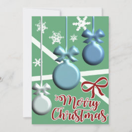 Festive Christmas Tree Holiday Greeting Card Feestdagenkaart