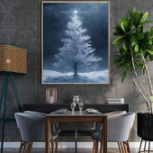 Festive Christmas Tree Poster