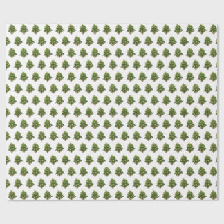 Festive Christmas Tree wrapping paper Cadeaupapier
