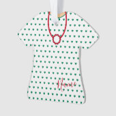 Festive Coeurs Décolorés Robe de Noël (devant)