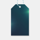 Festive Confetti, kerstcellen, groen Cadeaulabel (Achterkant)