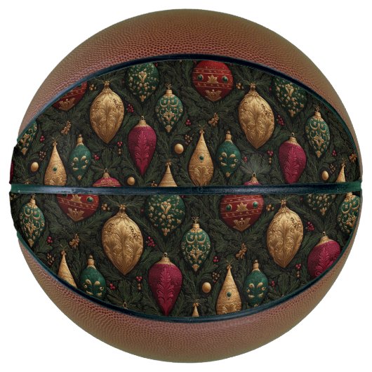 Festive Damask Basketbal (Voorkant)