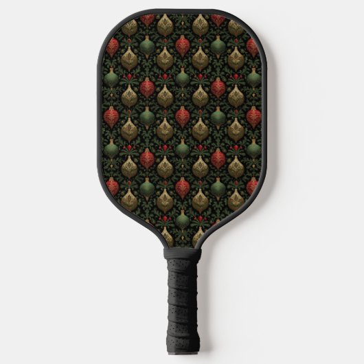 Festive Damask  Pickleball Paddle (Voorkant)