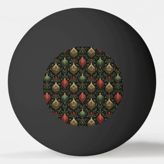 Festive Damask Pingpongballen (Voorkant)
