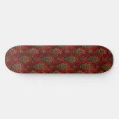 Festive Damask  Skateboard (Horizontaal)