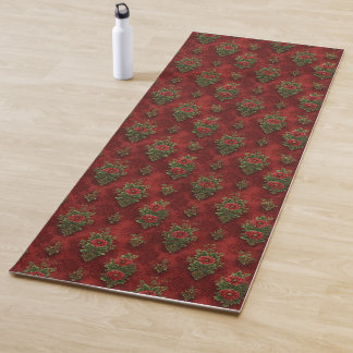 Festive Damask Yogamat