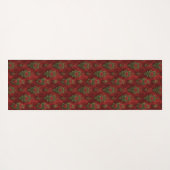 Festive Damask  Yogamat (Achterkant (horizontaal))