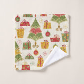 Festive de Noël (Gant de toilette)