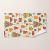 Festive de Noël (Serviette à main)