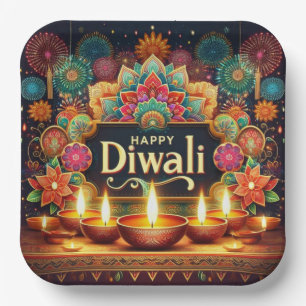 Festive Diwali Papieren Bordje