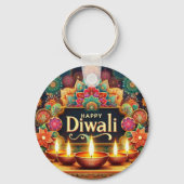 Festive Diwali Sleutelhanger (Achterkant)