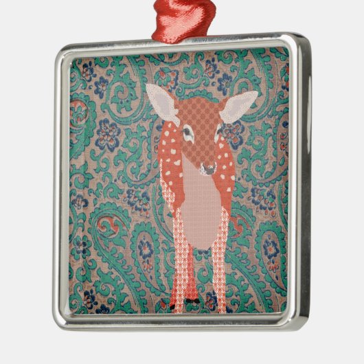 Festive Fawn Ornament (Links)