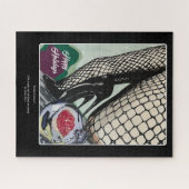 'Festive Fishnets' Schilderij op een Legpuzzel (Horizontaal)