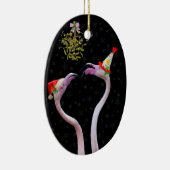 Festive Flamingos Ornament (Rechts)