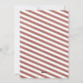 Festive Foliage Carte photo de Noël (Dos)