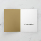 Festive Forest, kerstgroet Kaart (Binnen)