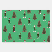 Festive Forest Wrapping Sheets Set of 3 Inpakpapier Vel (Voorkant 3)