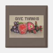 Festive Fruits Magnet Magneet (Voorkant)