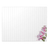 'Festive Fuchsias' op een groot Notitieblok (Voorkant)