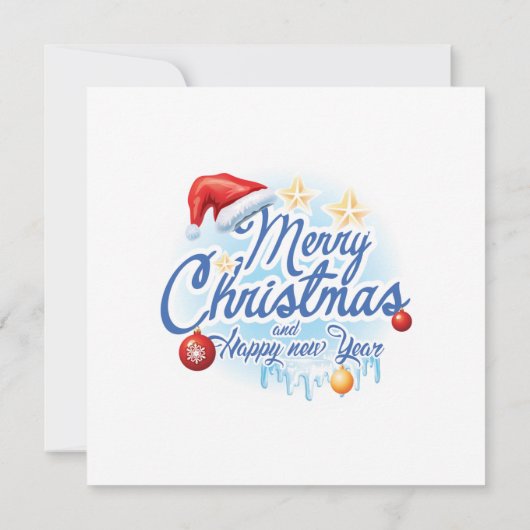 Festive Funny Merry Little Kerstparty Holiday Kaart (Achterkant)