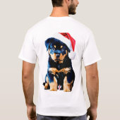 Festive & Furry: Santa Dog T-Shirt Collection (Dos)