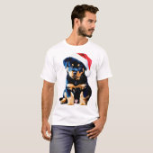 Festive & Furry: Santa Dog T-Shirt Collection (Devant entier)