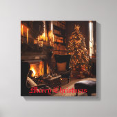 Festive Glow Canvas Afdruk (Voorkant)