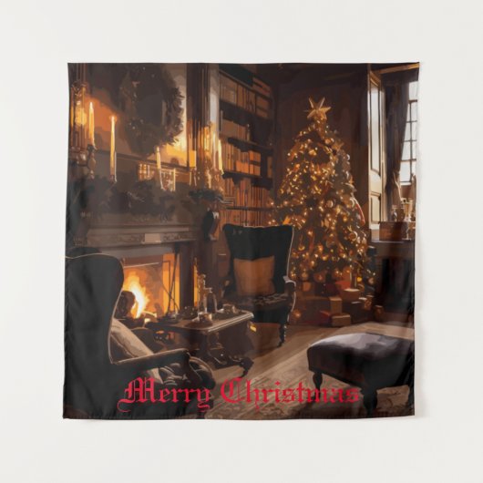 Festive Glow Wandkleed (Voorkant)