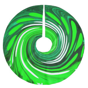 Festive Green Happy Kerstmis Kerstboom Rok