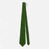 Festive Green Tartan Pset Stropdas (Voorkant)
