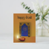 Festive Happy Diwali - Briefkaart (Staand voorkant)