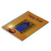 Festive Happy Diwali Fireworks - Carnet (Côté gauche)