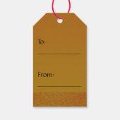 Festive Happy Diwali Fireworks - étiquette cadeau (Dos)