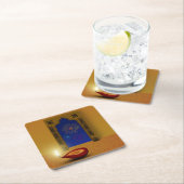 Festive Happy Diwali Fireworks - Onderzetter papie (Insitu)